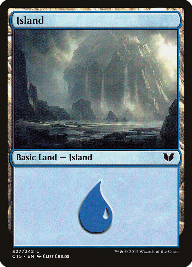 Island (327) [Commander 2015] | Pegasus Games WI