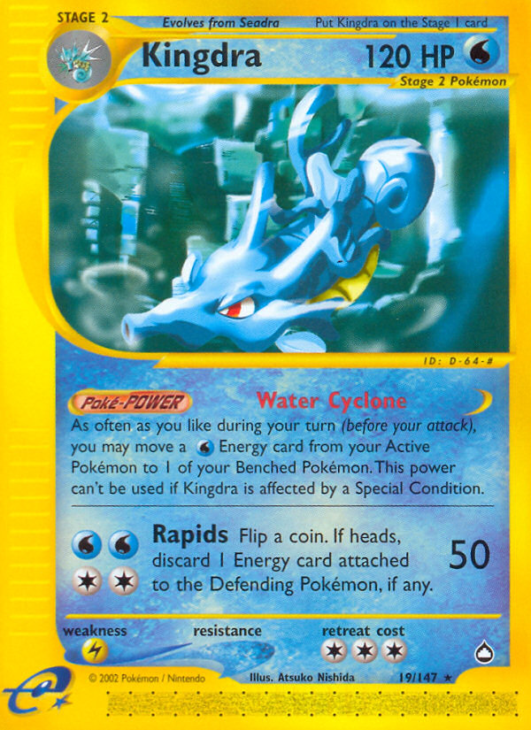 Kingdra (19/147) [Aquapolis] | Pegasus Games WI