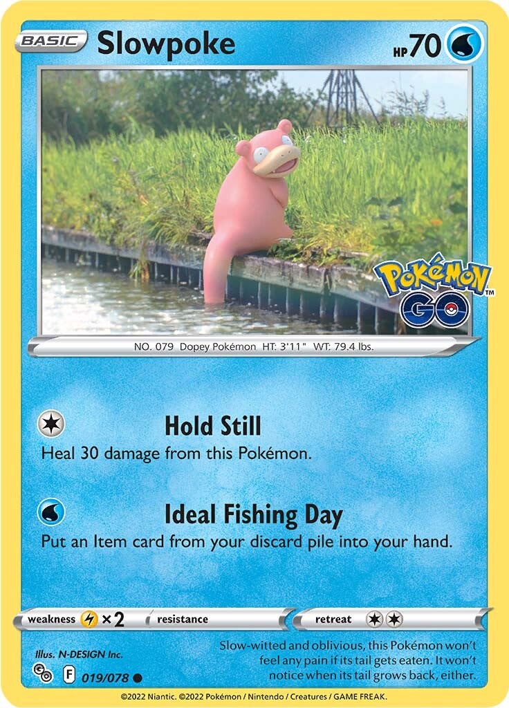 Slowpoke (019/078) [Pokémon GO] | Pegasus Games WI