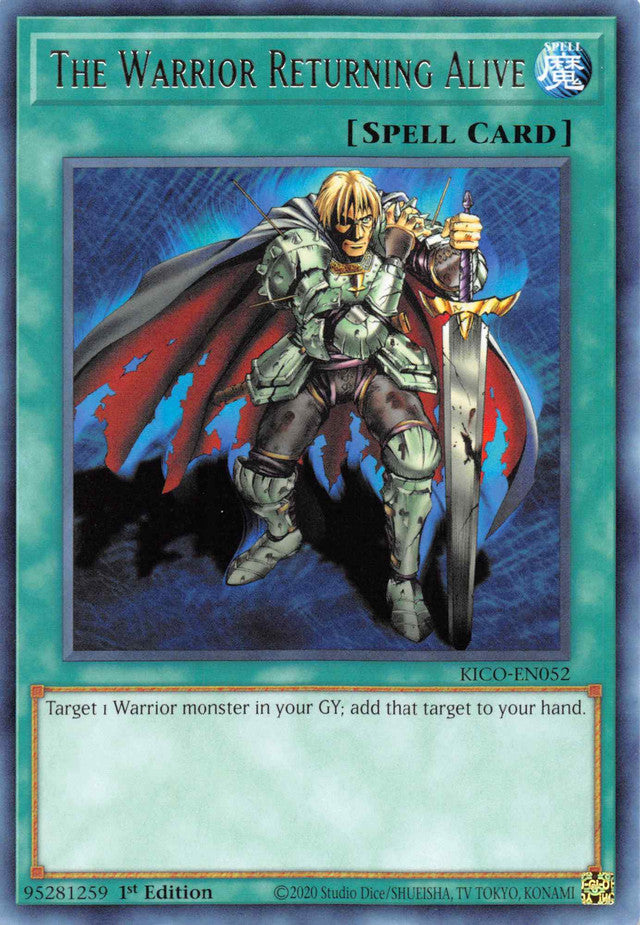The Warrior Returning Alive [KICO-EN052] Rare | Pegasus Games WI