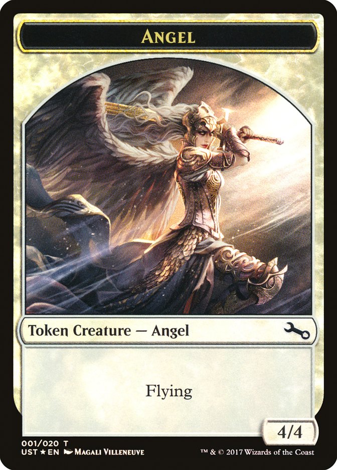 Angel // Angel Double-Sided Token [Unstable Tokens] | Pegasus Games WI