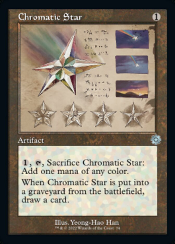 Chromatic Star (Retro Schematic) [The Brothers' War Retro Artifacts] | Pegasus Games WI