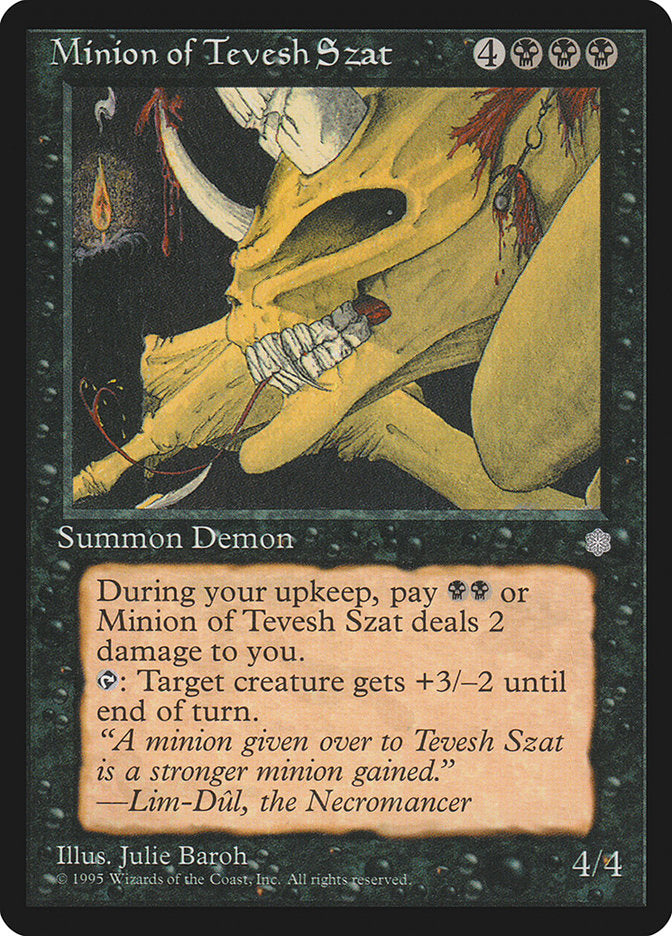 Minion of Tevesh Szat [Ice Age] | Pegasus Games WI