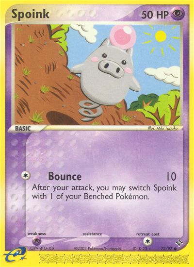 Spoink (73/97) [EX: Dragon] | Pegasus Games WI