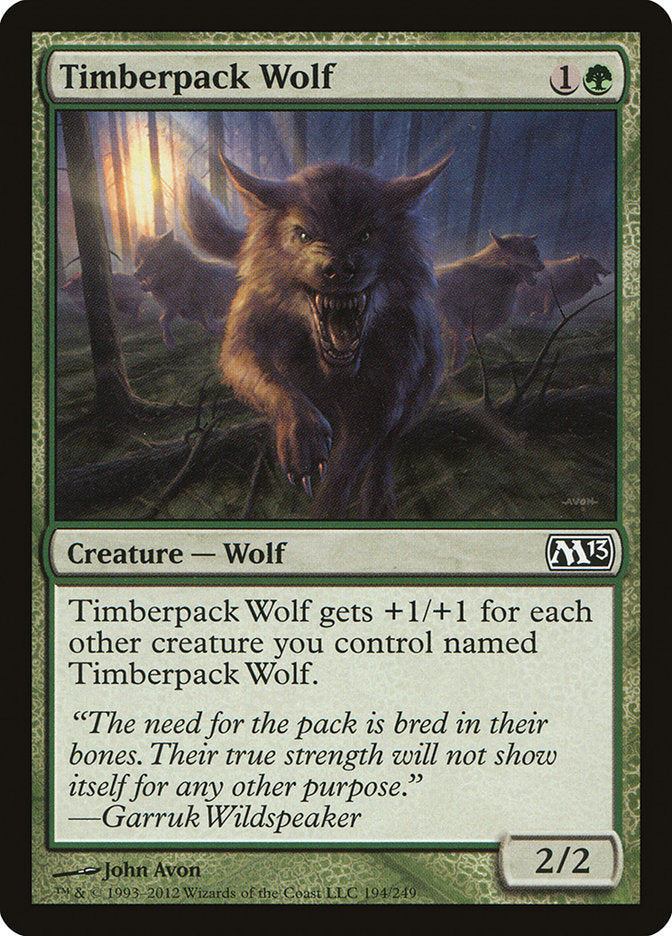 Timberpack Wolf [Magic 2013] | Pegasus Games WI