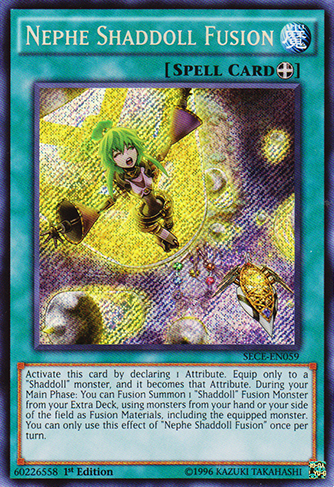 Nephe Shaddoll Fusion [SECE-EN059] Secret Rare | Pegasus Games WI