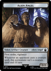 Alien Angel // Food (0025) Double-Sided Token [Doctor Who Tokens] | Pegasus Games WI