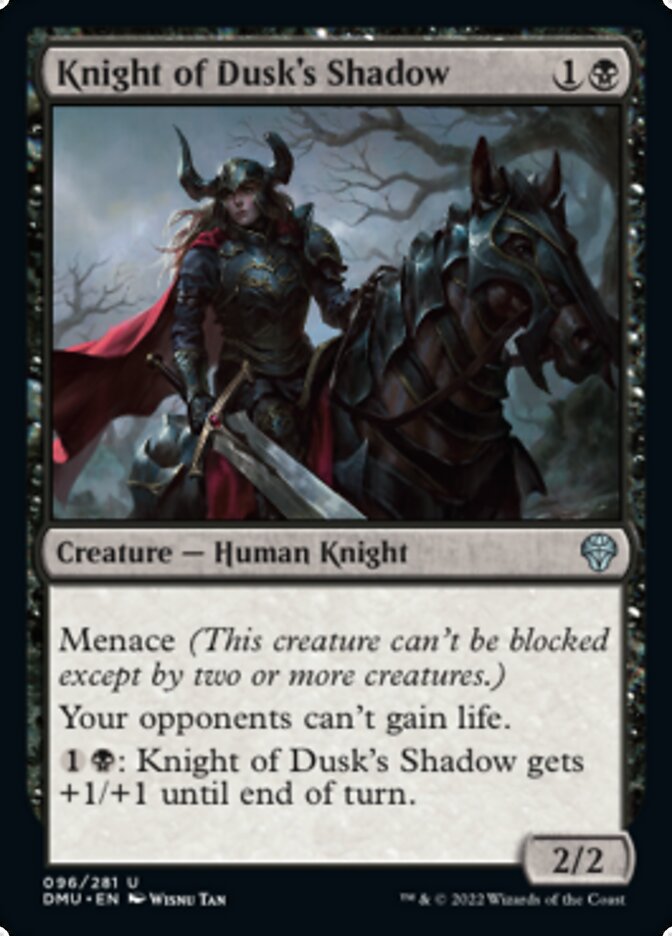 Knight of Dusk's Shadow [Dominaria United] | Pegasus Games WI