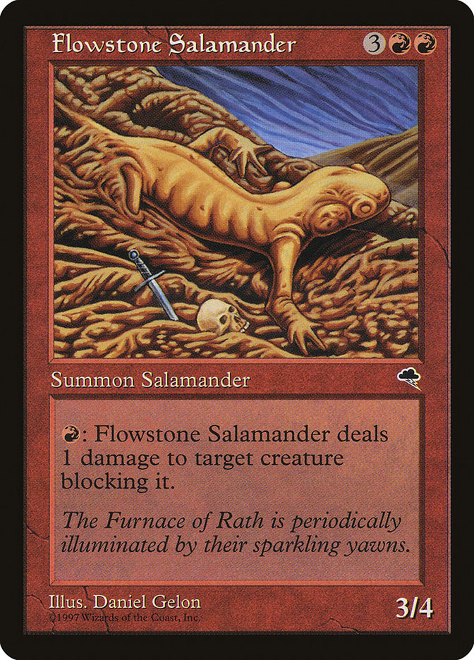 Flowstone Salamander [Tempest] | Pegasus Games WI