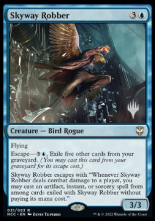 Skyway Robber (Promo Pack) [Streets of New Capenna Commander Promos] | Pegasus Games WI