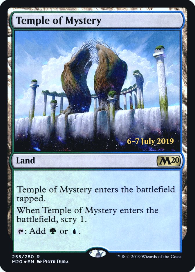 Temple of Mystery [Core Set 2020 Prerelease Promos] | Pegasus Games WI