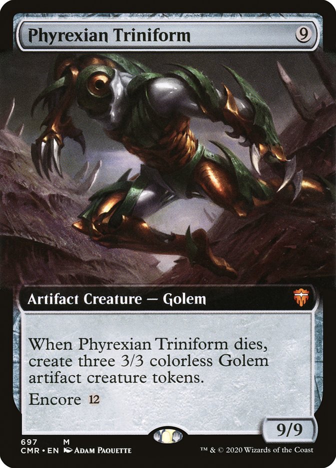 Phyrexian Triniform (Extended Art) [Commander Legends] | Pegasus Games WI