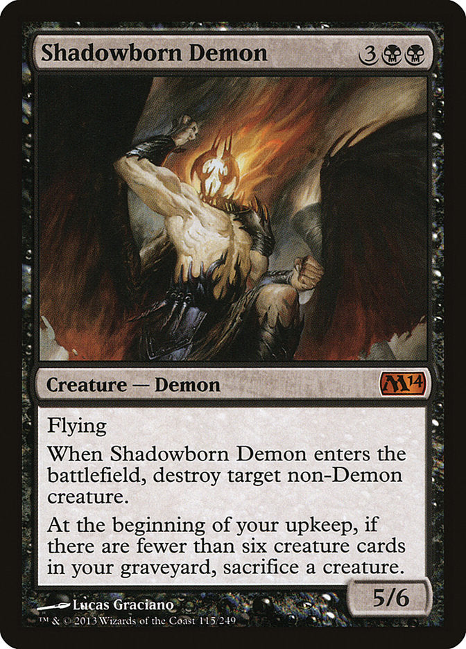 Shadowborn Demon [Magic 2014] | Pegasus Games WI