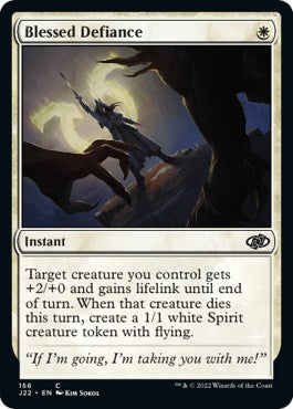 Blessed Defiance [Jumpstart 2022] | Pegasus Games WI