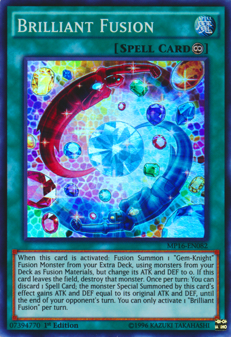 Brilliant Fusion [MP16-EN082] Super Rare | Pegasus Games WI