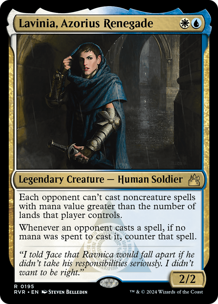 Lavinia, Azorius Renegade [Ravnica Remastered] | Pegasus Games WI