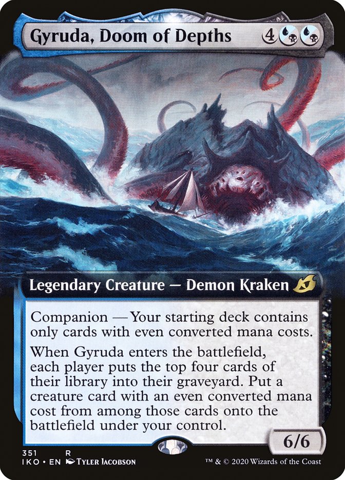 Gyruda, Doom of Depths (Extended Art) [Ikoria: Lair of Behemoths] | Pegasus Games WI