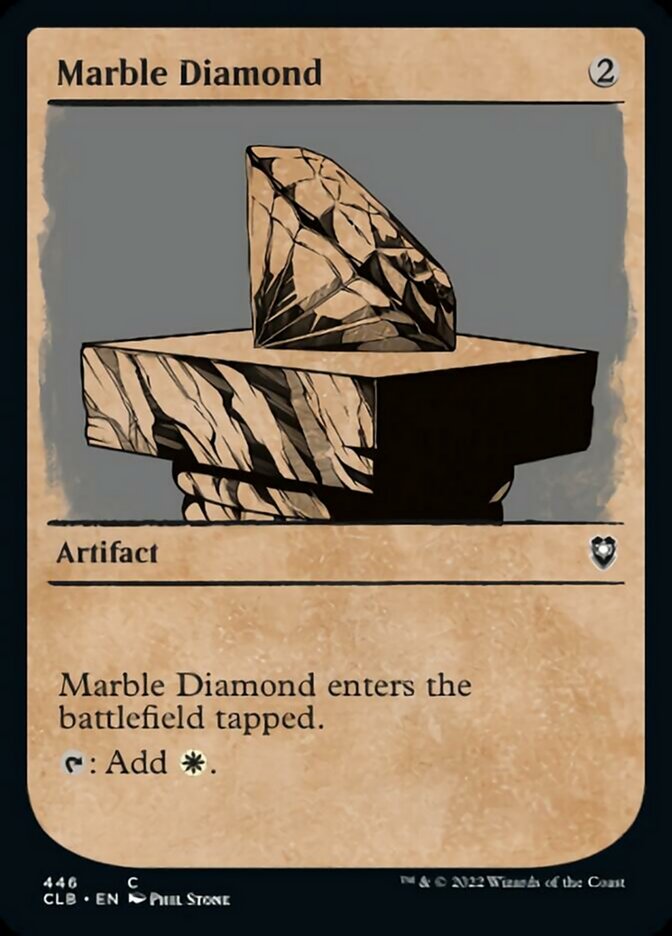 Marble Diamond (Showcase) [Commander Legends: Battle for Baldur's Gate] | Pegasus Games WI