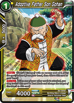 Adoptive Father Son Gohan (Reprint) (BT4-091) [Battle Evolution Booster] | Pegasus Games WI