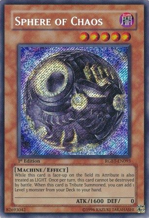 Sphere of Chaos [RGBT-EN093] Secret Rare | Pegasus Games WI