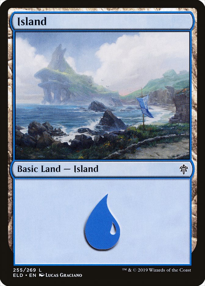 Island (255) [Throne of Eldraine] | Pegasus Games WI