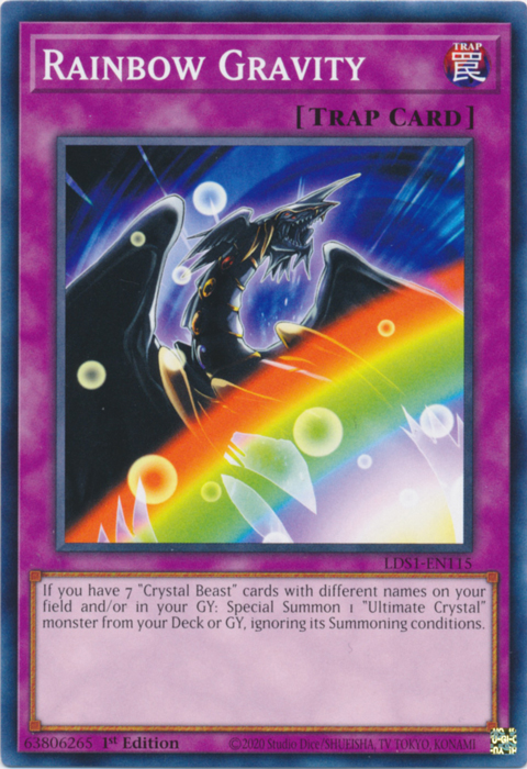 Rainbow Gravity [LDS1-EN115] Common | Pegasus Games WI