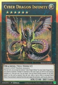 Cyber Dragon Infinity [MAGO-EN033] Gold Rare | Pegasus Games WI