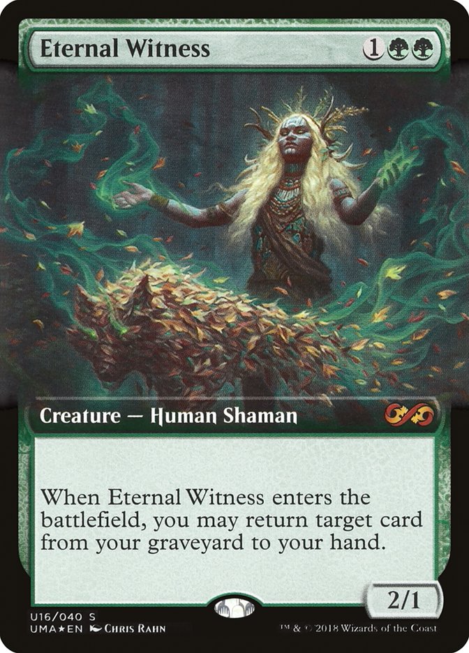 Eternal Witness (Topper) [Ultimate Masters Box Topper] | Pegasus Games WI