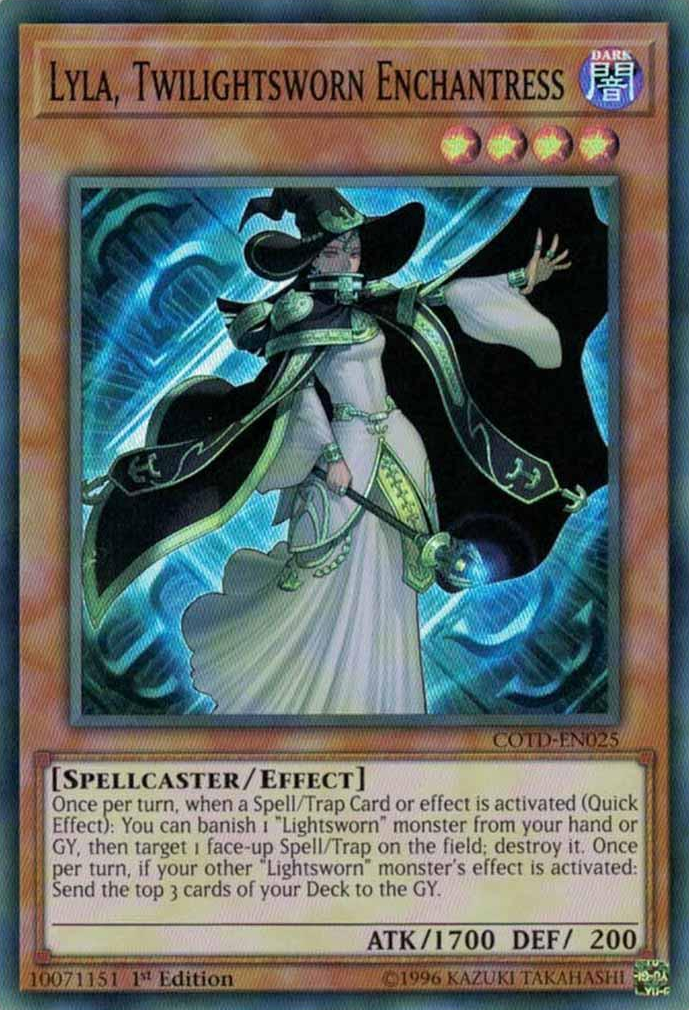 Lyla, Twilightsworn Enchantress [COTD-EN025] Super Rare | Pegasus Games WI