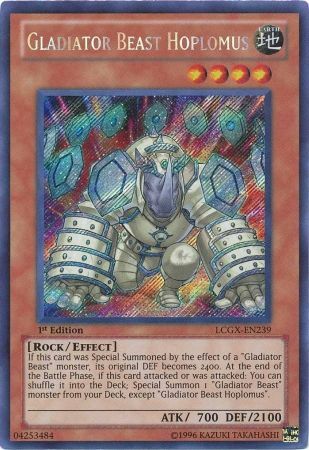 Gladiator Beast Hoplomus [LCGX-EN239] Secret Rare | Pegasus Games WI