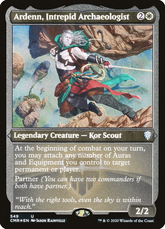 Ardenn, Intrepid Archaeologist (Etched) [Commander Legends] | Pegasus Games WI