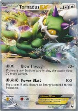 Tornadus EX (90/108) (CMT - Zachary Bokhari) [World Championships 2012] | Pegasus Games WI