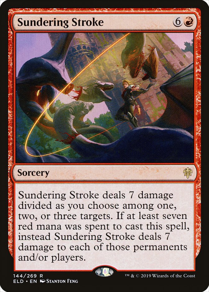 Sundering Stroke [Throne of Eldraine] | Pegasus Games WI