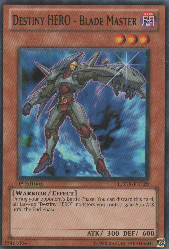 Destiny HERO - Blade Master [LCGX-EN129] Common | Pegasus Games WI