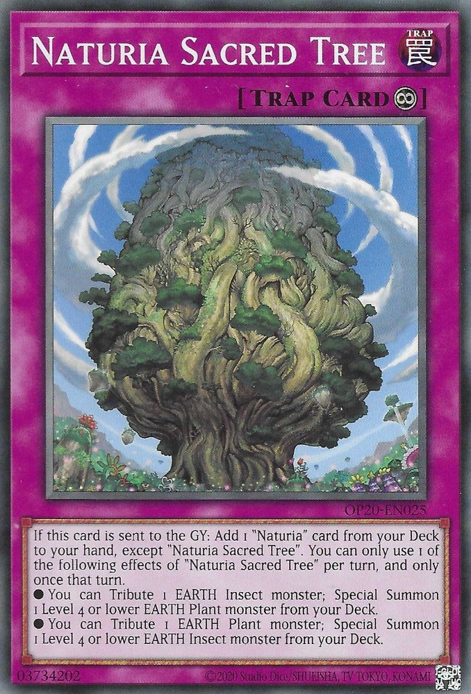 Naturia Sacred Tree [OP20-EN025] Common | Pegasus Games WI