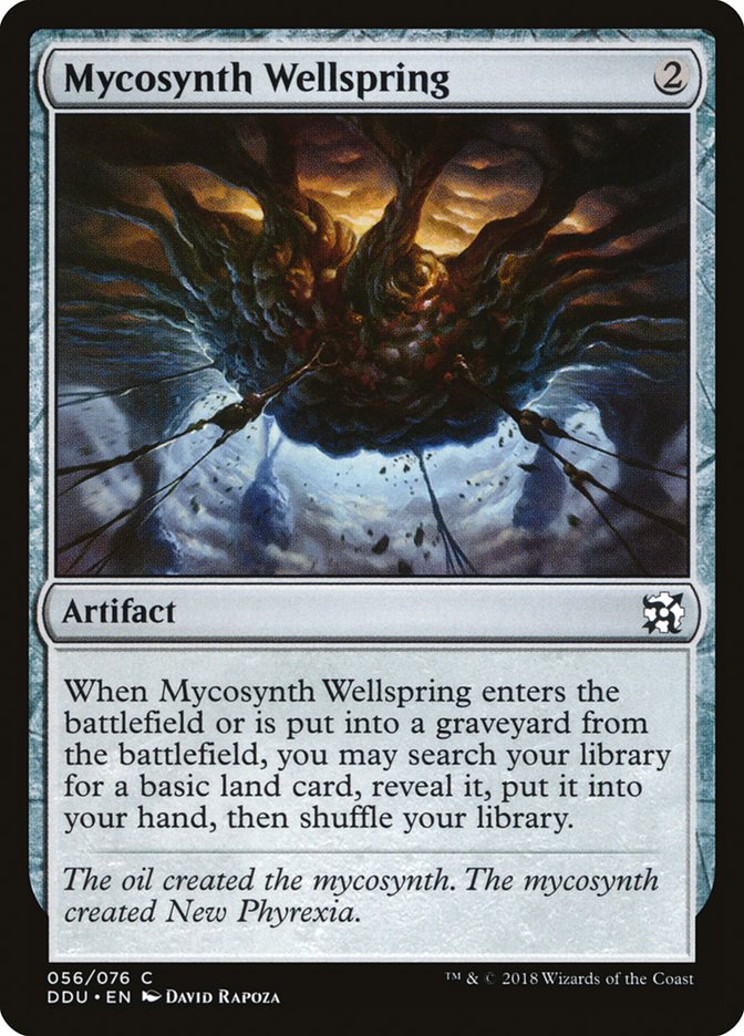 Mycosynth Wellspring [Duel Decks: Elves vs. Inventors] | Pegasus Games WI