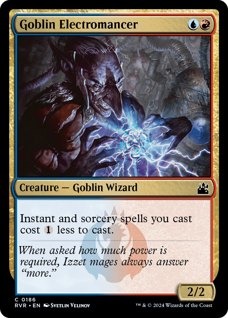 Goblin Electromancer [Ravnica Remastered] | Pegasus Games WI