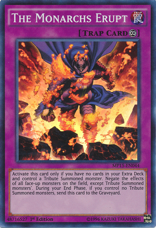 The Monarchs Erupt [MP15-EN044] Super Rare | Pegasus Games WI