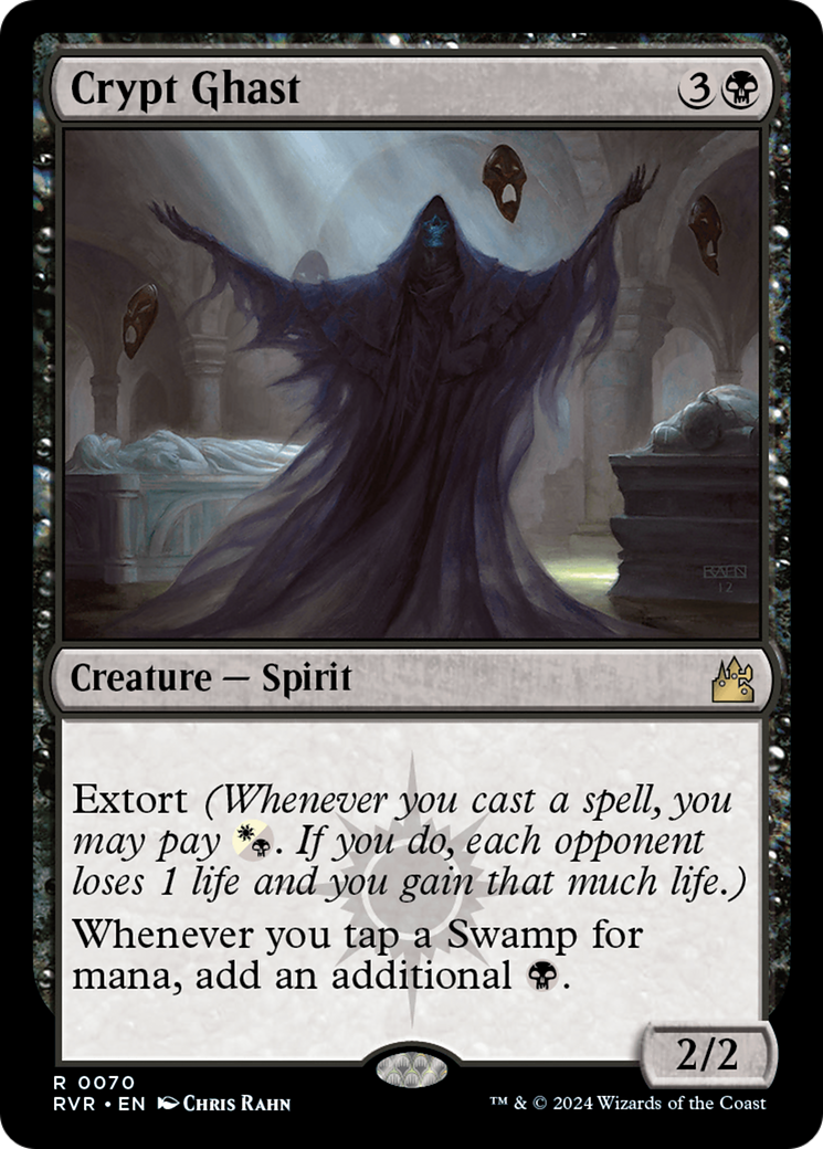 Crypt Ghast [Ravnica Remastered] | Pegasus Games WI