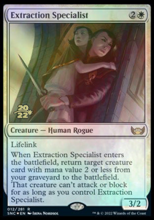 Extraction Specialist [Streets of New Capenna Prerelease Promos] | Pegasus Games WI
