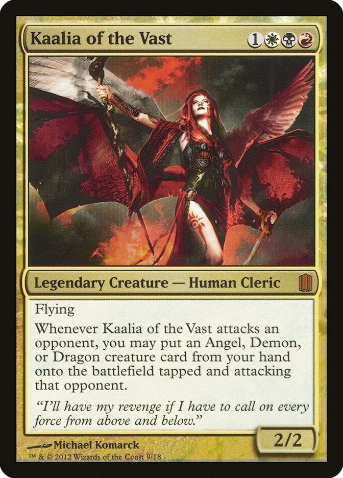 Kaalia of the Vast [Commander's Arsenal] | Pegasus Games WI