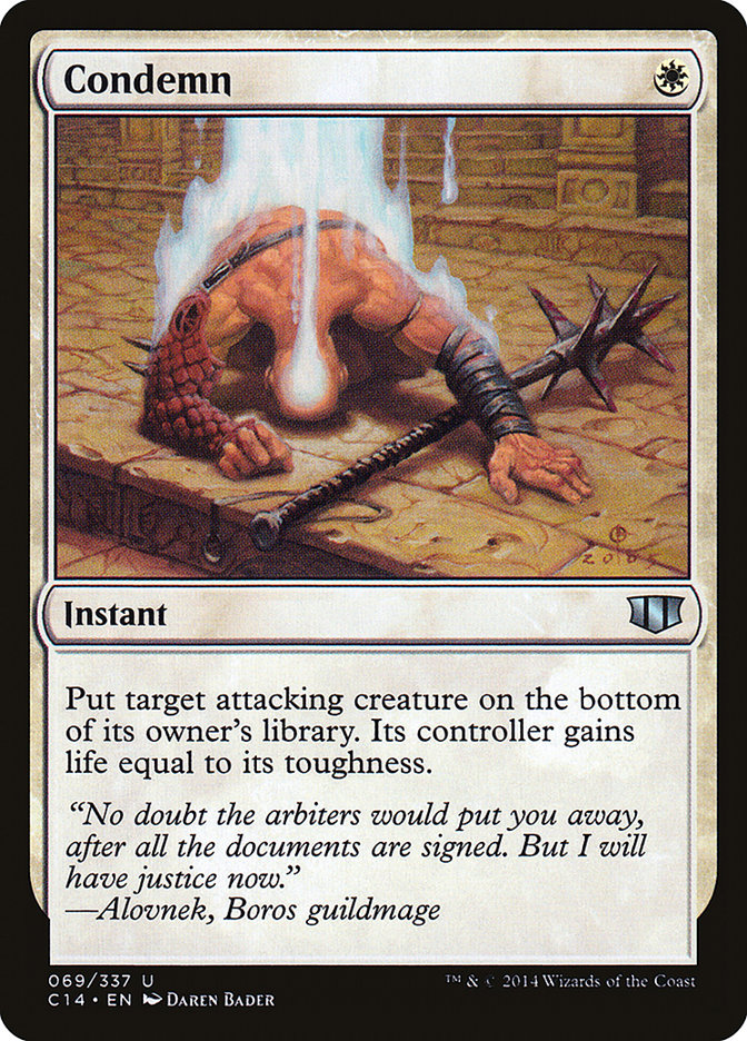 Condemn [Commander 2014] | Pegasus Games WI