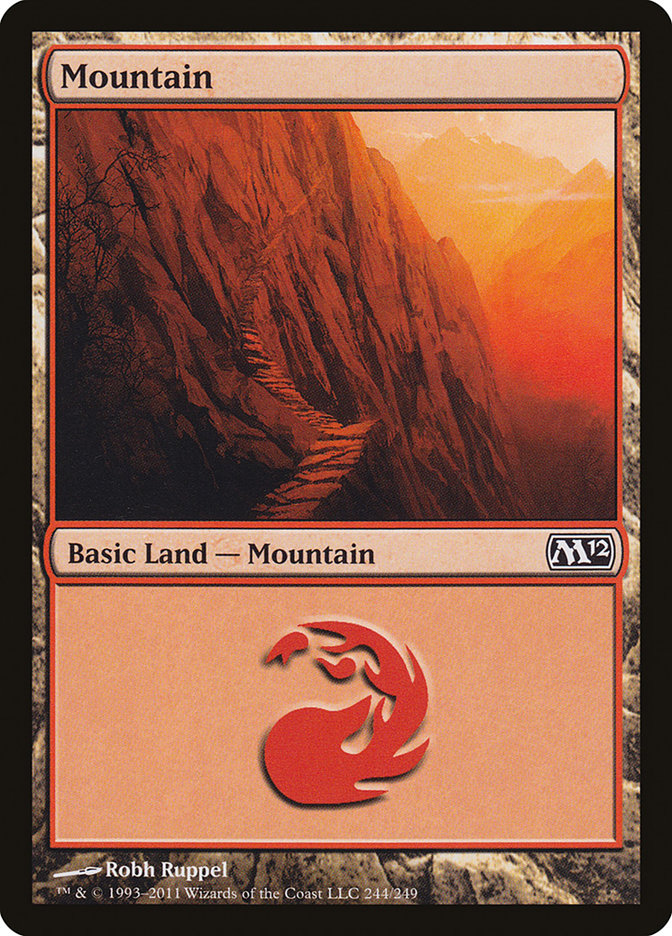 Mountain (244) [Magic 2012] | Pegasus Games WI