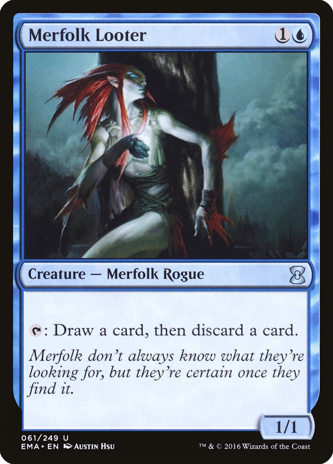 Merfolk Looter [Eternal Masters] | Pegasus Games WI