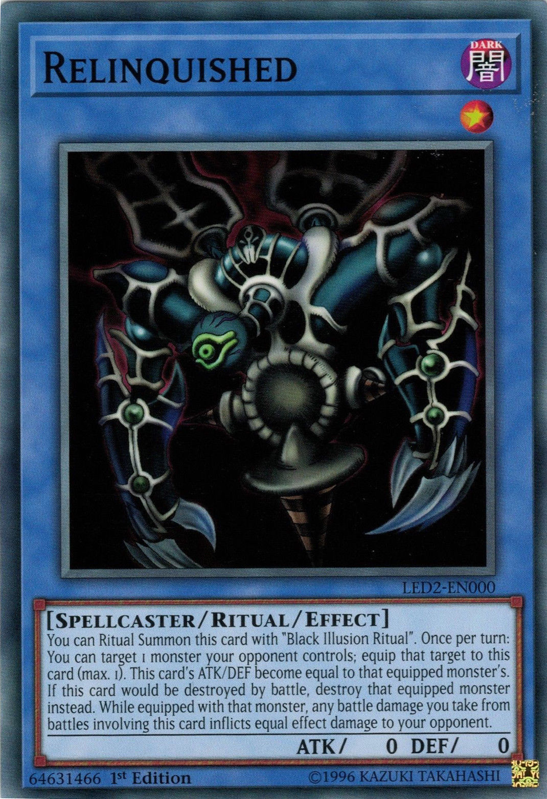 Relinquished [LED2-EN000] Common | Pegasus Games WI