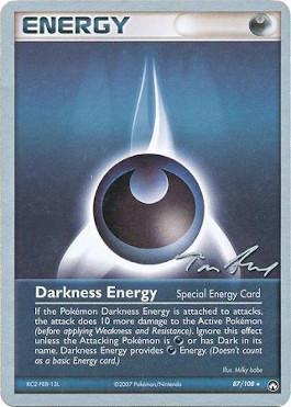 Darkness Energy (87/108) (Legendary Ascent - Tom Roos) [World Championships 2007] | Pegasus Games WI