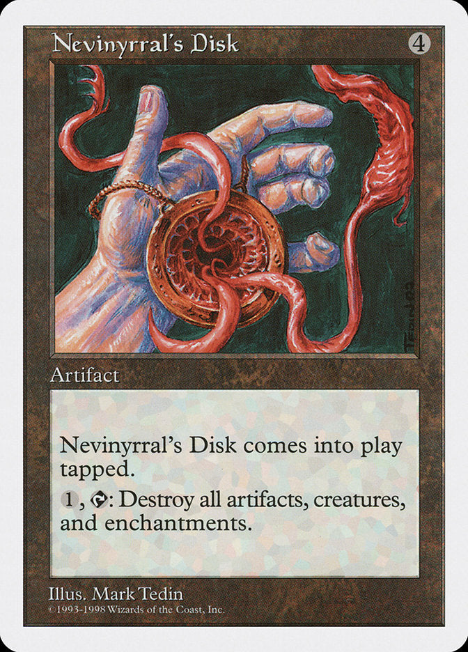 Nevinyrral's Disk [Anthologies] | Pegasus Games WI