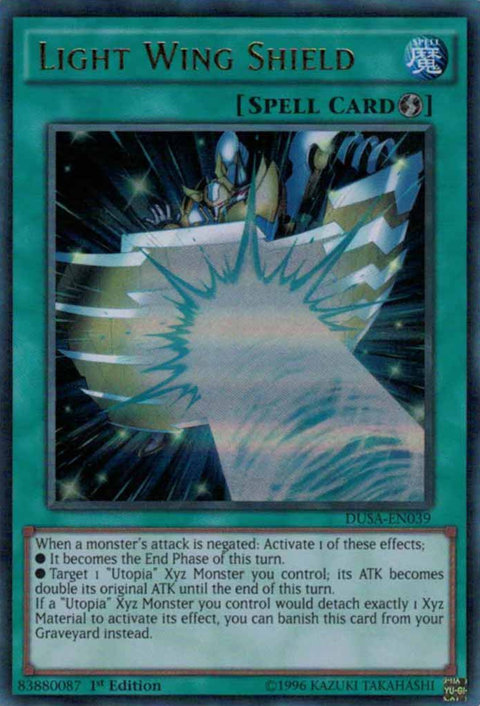 Light Wing Shield [DUSA-EN039] Ultra Rare | Pegasus Games WI