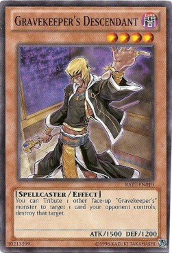 Gravekeeper's Descendant [BATT-EN010] Starfoil Rare | Pegasus Games WI