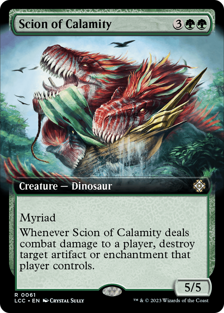 Scion of Calamity (Extended Art) [The Lost Caverns of Ixalan Commander] | Pegasus Games WI